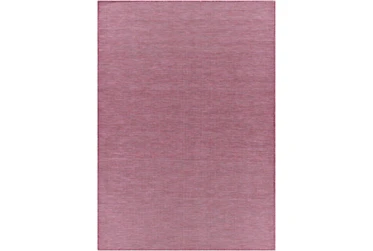 2'5"X7'3" Outdoor Rug-Bright Pink Modern Mottled