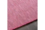 6'3"X9' Outdoor Rug-Bright Pink Modern Mottled - Side