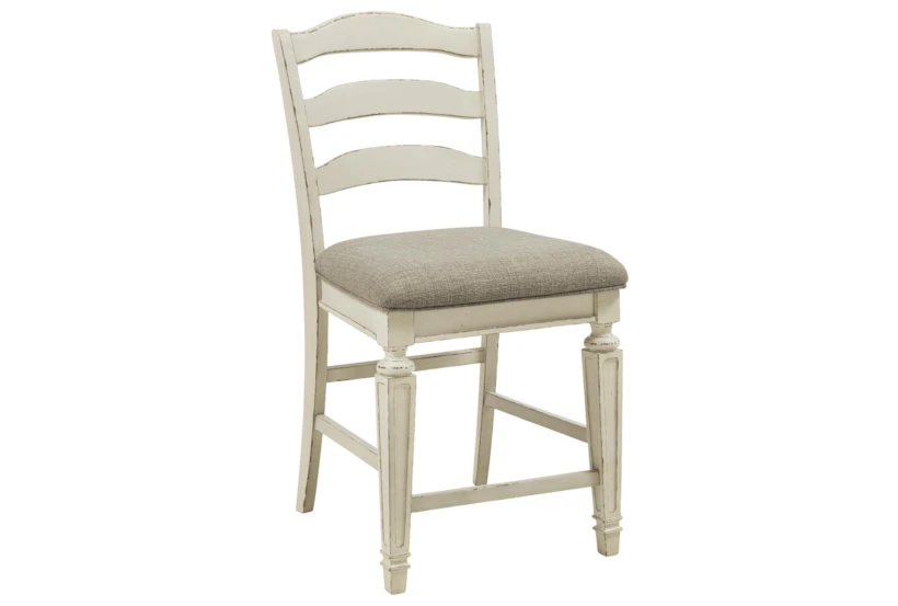 Maddie Upholstered 24 Inch Counter Stool Set Of 2 - 360