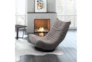 Gray Low Swivel Gaming Chair - Room