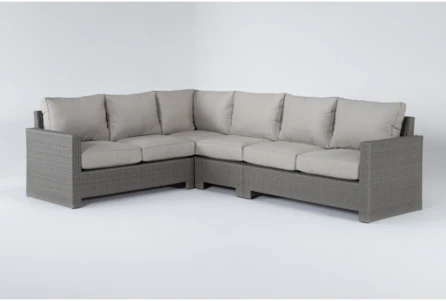 Mojave Outdoor 4 Piece Sectional - Main