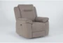 Maine Flint Power Lift Recliner with USB - Side