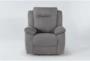 Maine Grey Power Lift Recliner with USB - Signature