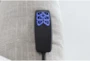 Harvest Bone Power Lift Recliner with Power Headrest, Lumbar & USB - Detail