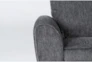 Knoxville Dark Grey Chair - Detail