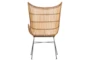 Natural Wicker Woven Butterfly Chair - Back