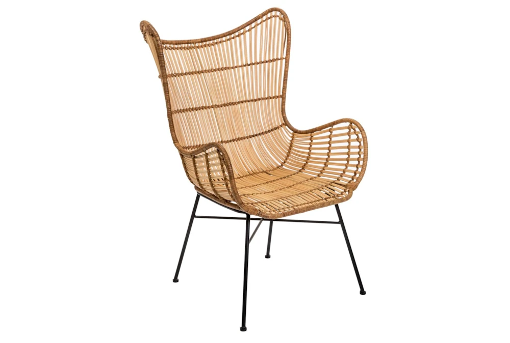 Natural Wicker Woven Butterfly Chair