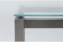 Toby Glass Top Counter Table - Detail