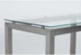 Toby 48" Glass Top Counter Table - Detail