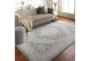 5'3" Round Rug-Avanti Traditional Grey/Taupe - Room