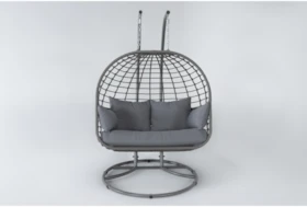 Grenada Grey Outdoor Double Egg Chair