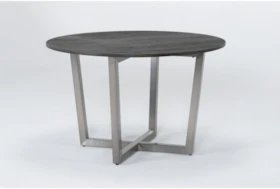 Toby Wood Top Round Dining Table