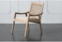 Rattan Back + Wood Frame Side Chair - Signature