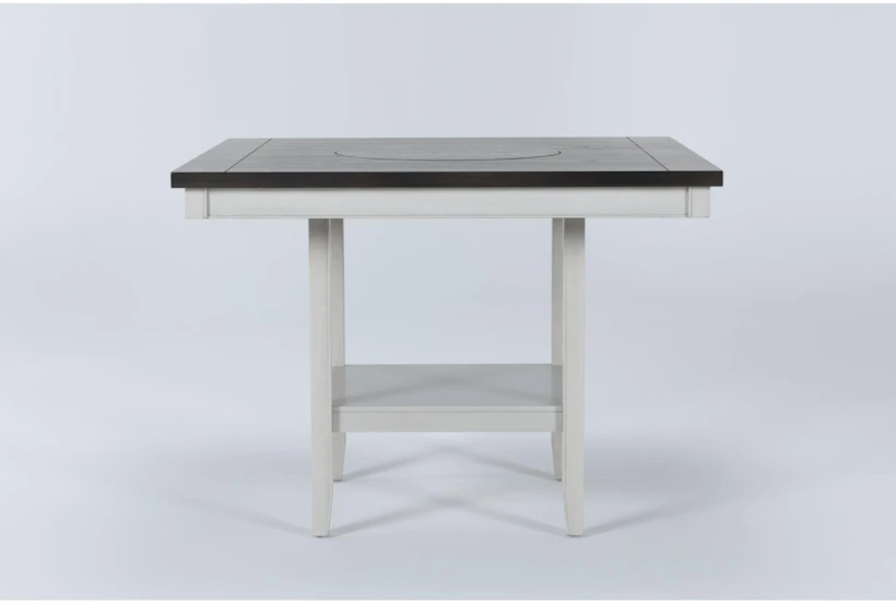 Sutton White Counter Table - 360