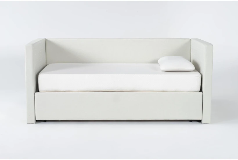 Emmerson II Sand Upholstered Twin Daybed With Trundle - 360