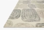 Rug-5'X7'6" Abstract Ovals Natural/Grey - Detail