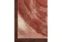 Rug-2'7"X8' Watercolor Arch Terracotta - Material