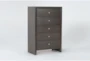 Eva Grey Chest Of Drawers - Side