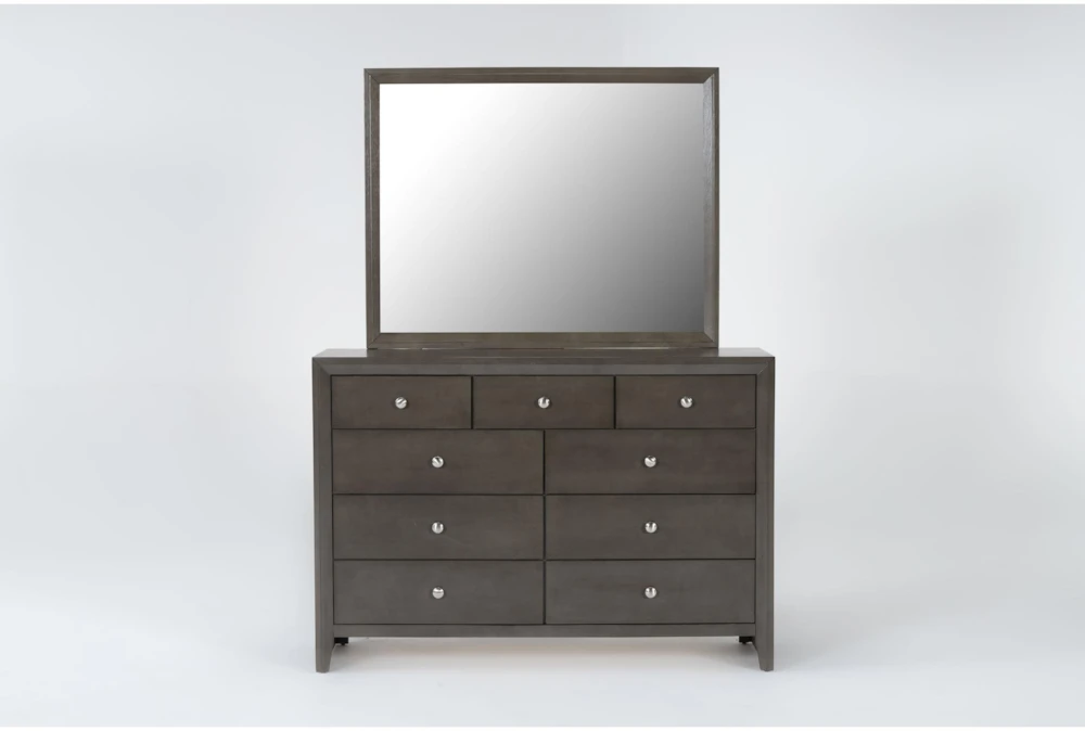 Eva Grey Dresser/Mirror