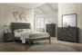 Eva Grey Queen 3 Piece Bedroom Set With 2 Nightstands - Room