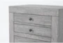 Tundy Grey 2-Drawer Nightstand - Detail
