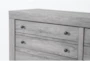Tundy Grey 6-Drawer Dresser/Mirror - Detail