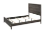 Adel Eastern King Platform Bed 3 Piece Bedroom Set With 2 Nightstands - Detail