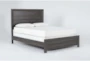 Adel Queen Platform Bed 3 Piece Bedroom Set With 2 Nightstands - Side