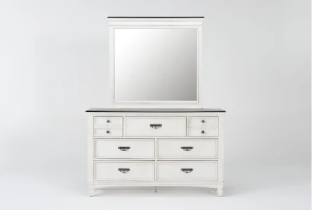 Sawie 9 Drawer Dresser/Mirror