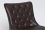 Cindy Leather 25" Counter Stool - Detail