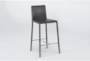 Topher 30" Bar Stool With Back - Side