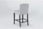 Sara Counter Stool With Back - Side