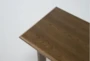 Felix 58" Toasted Natural Oak Dining Bench - Detail