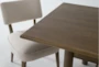 Felix 74-94" Extendable Toasted Natural Oak Dining Set For 6 - Detail