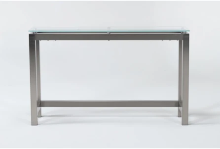 Toby Glass Console Table