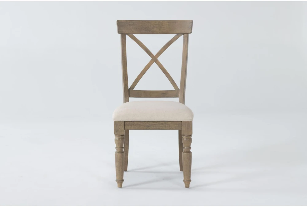 Aberdeen X-Back Upholstered Side Chair 