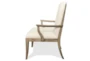Sophie Upholstered Arm Chair - Side