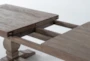 Caden 94"-112" Extension Rectangle Dining Table - Detail