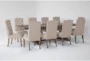 Caden 94"-112" Rectangle Extension Dining With Biltmore Chairs Set For 10 - Side