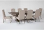 Caden 9 Piece Rectangle Extension 94 Inch Dining Set With Biltmore Chairs - Side