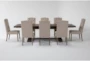 Caden 94"-112" Extendable Dining With Biltmore Chairs Set For 8 - Signature
