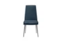 Denim Modern Tapered High Back Dining Chair- Set Of 2 - Signature