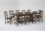 Caden 94"-112" Extendable Dining Set For 10 - Side
