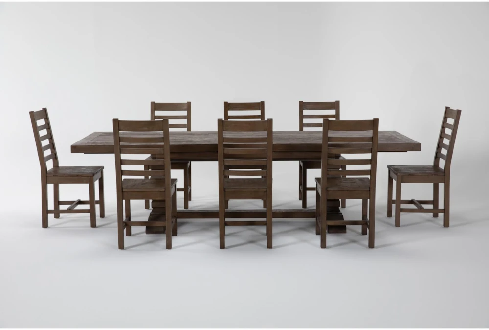 Caden 94"-112" Rectangle Extendable Dining Set For 8
