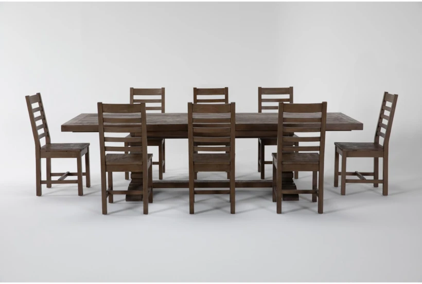 Caden 94"-112" Rectangle Extendable Dining Set For 8 - 360