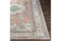 5' X 8' Rug-Barcella Muted Traditional Blue and Orange - Material