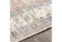 5' X 8' Rug-Barcella Muted Traditional Blue and Orange - Side