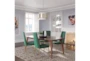 Emerald Velvet Modern Tapered High Back Dining Chair- Set Of 2 - Room