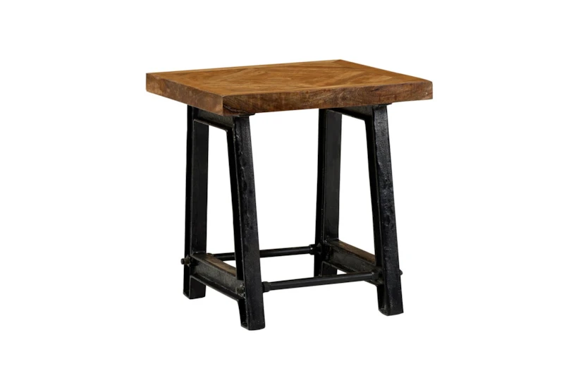 Industrial End Table - 360