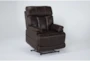 Clive Brown Power Lift Recliner with Power Headrest, Lumbar & USB - Side